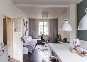 Buitenlust in Zeeland, Nederland woonkamer Vakantiehuis Buitenlust 30pluskids