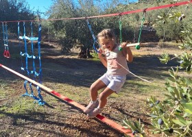 Vida Calma in Andalusie Spanje slackline 7 Vida Calma 30pluskids