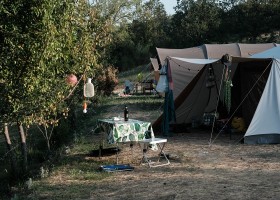 Camping Vista SanVicino in Le Marche, Italie kamperen Agriturismo Vista San Vicino 30pluskids