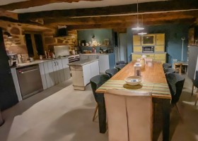 Maison Rouge in de Dordogne Frankrijk huis keuken Domaine Maison Rouge 30pluskids