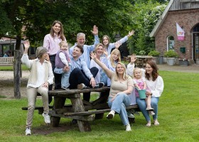 t Keampke in Twente, Nederland familiefoto n 't Keampke 30pluskids