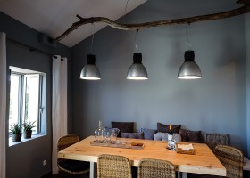 Casa Verdazul in de Algarve, Portugal Cascata eettafel B&B Guesthouse Casa Verdazul 30pluskids