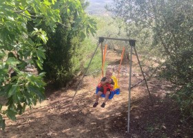 Vida Calma in Andalusie Spanje babyschommel 15 Vida Calma 30pluskids
