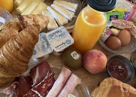 Domaine La Grangette in Zuid-Frankrijk ontbijt Domaine La Grangette 30pluskids