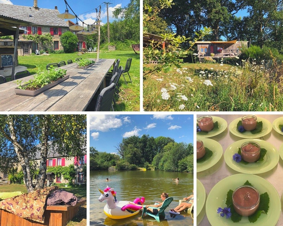 3Etangs, Frankrijk collage