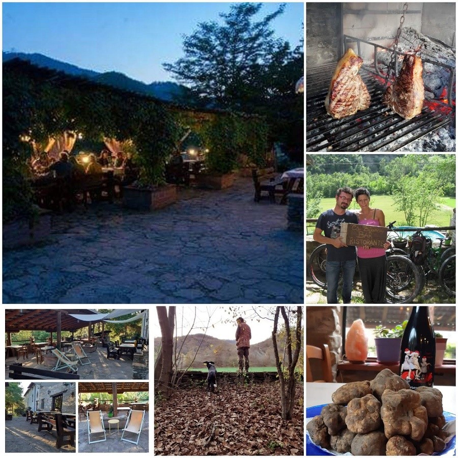 Agriturismo Crose, Italie restaurant Ca Bianca