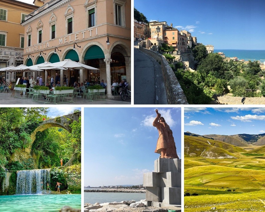 Agriturismo Villa Bussola, Italie collage omgeving juni 2023