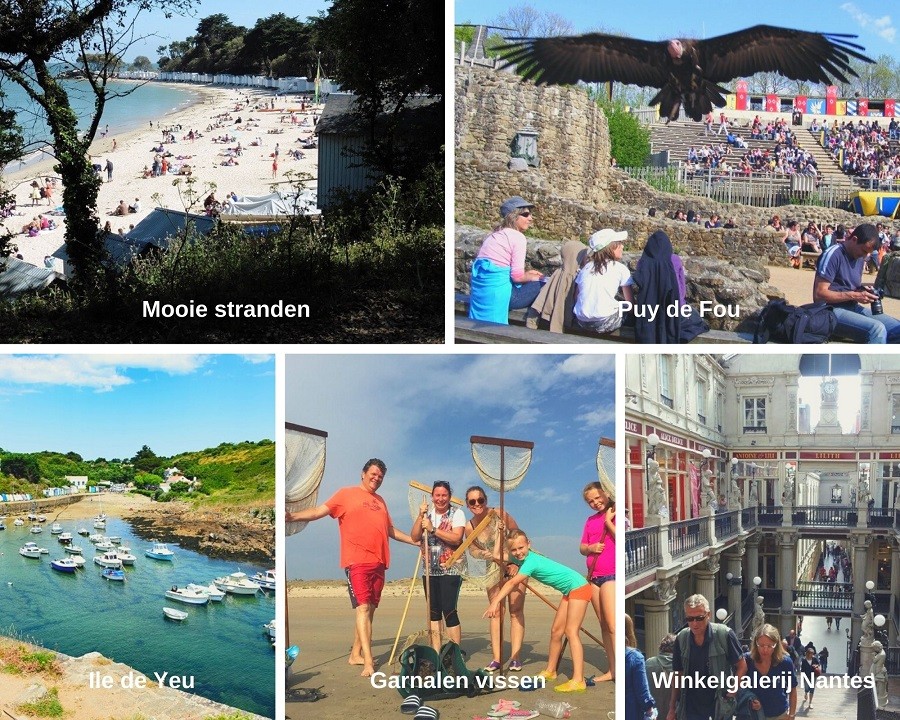 Au Passage du Gois in Beauvoir sur Mer, Frankrijk collage omgeving