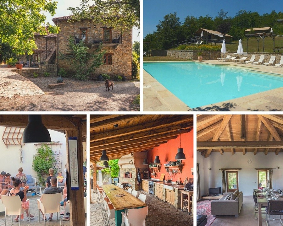 Casa Bonta, Piemonte Italie collage