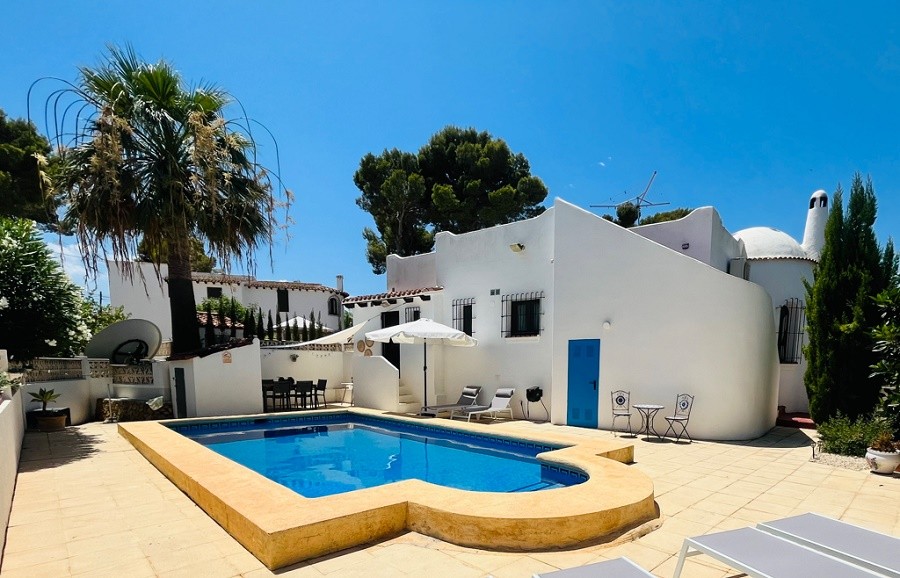Casa Morisca Costa Blanca, Spanje zwembad en huis