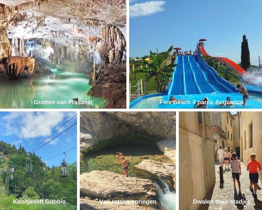 Casale Il Sogno, Umbrie italie collage omgeving en activiteiten