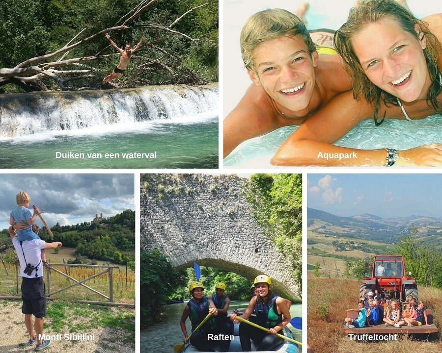 Charme delle Marche in Le Marche, Italie collage activiteiten