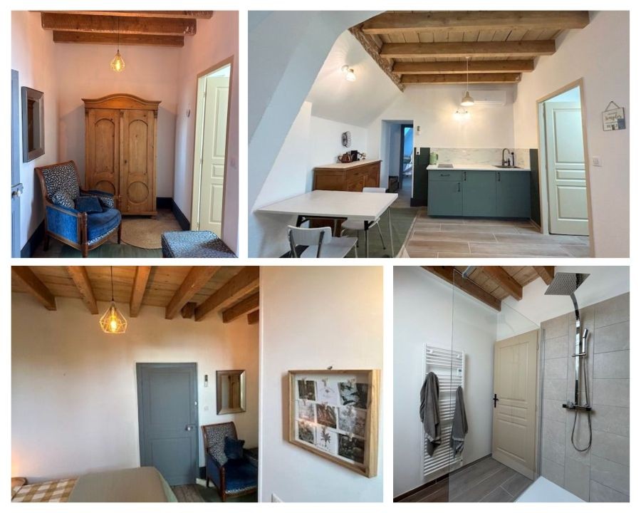 Chateau des Edelins Frankrijk collage 2025 nieuw appartement