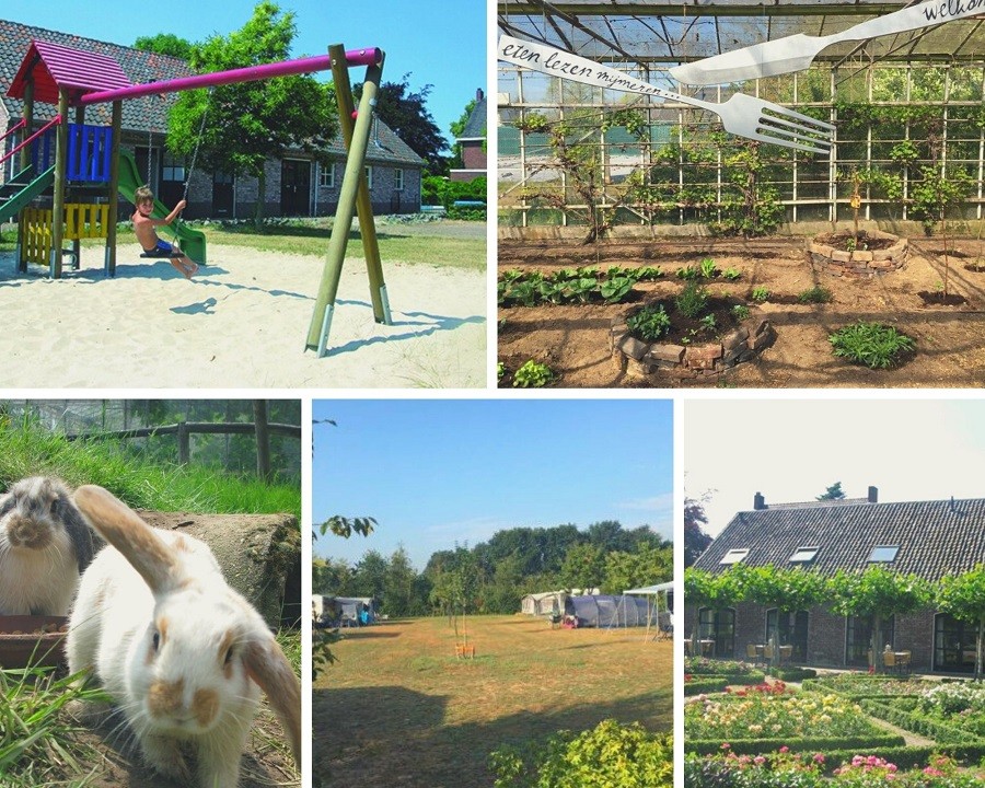 De Rozenhorst in Limburg, Nederland collage