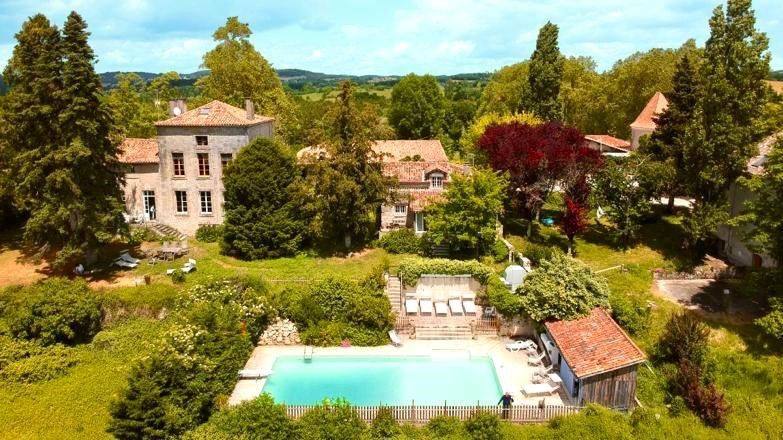 Domaine Bessiere in de Lot-et-Garonne, Frankrijk