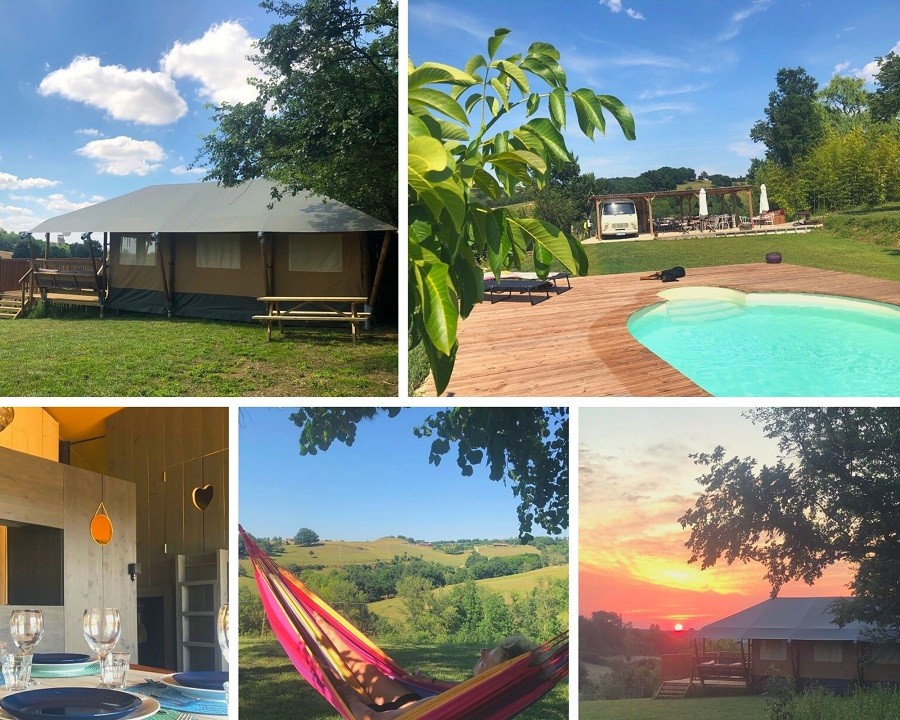 Domaine du Cammazet, Frankrijk collage