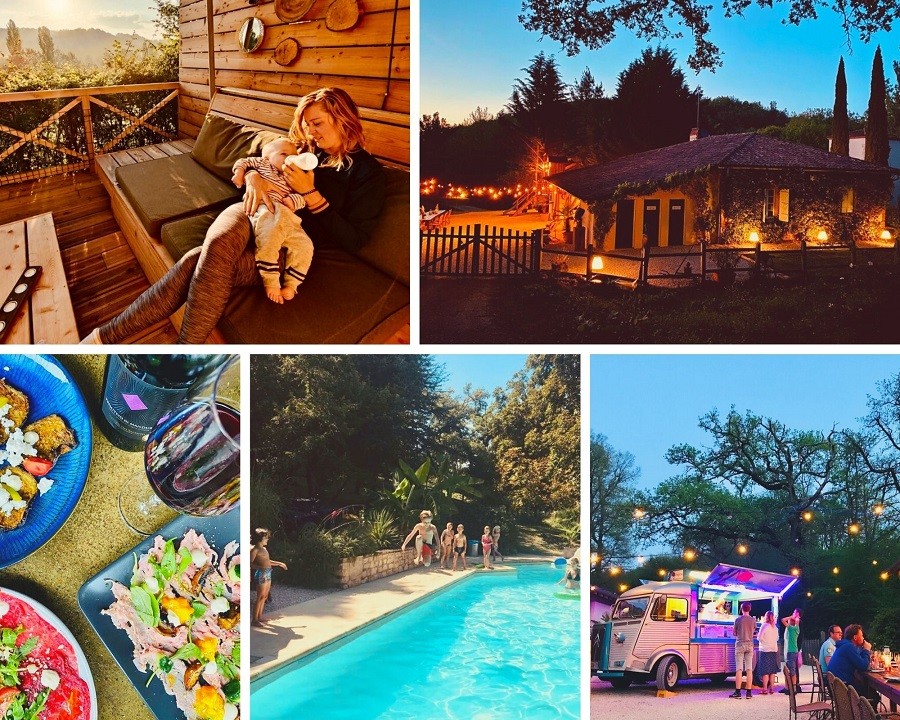 Domaine la Douce France  collage