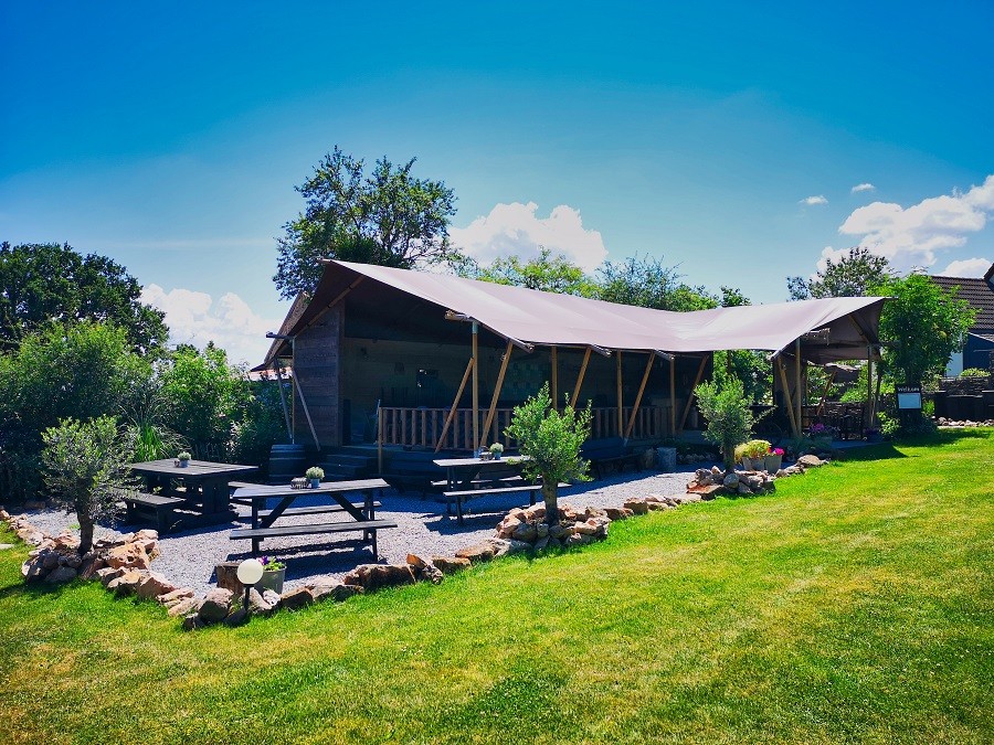 Domaine La Mathoniere in Louroux-Bourbonnais, Frankrijk restaurant