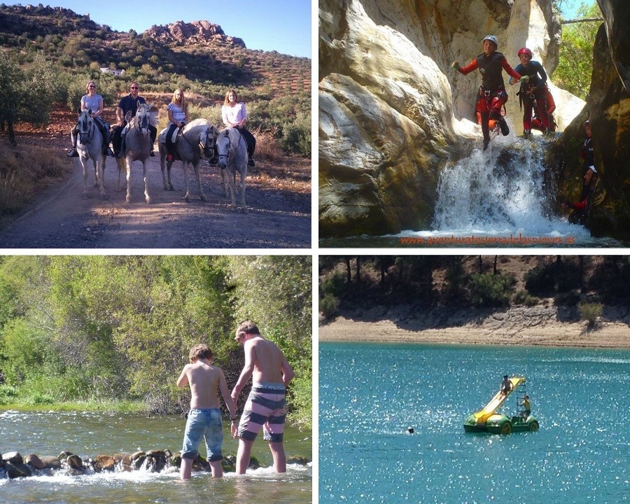 El Molino Santisteban omgeving collage