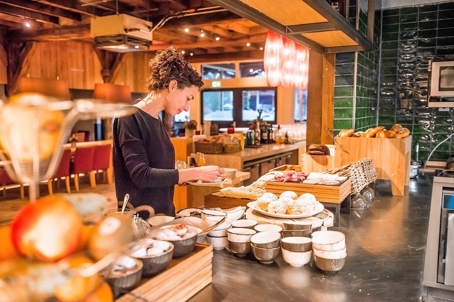 Ergoed Bossem in Twente, Nederland ontbijtbuffet 2019