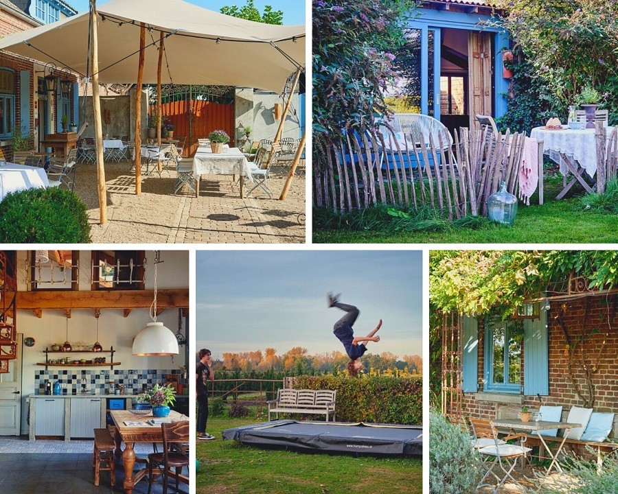 Gasterie Lieve Hemel in Limburg, Nederland collage