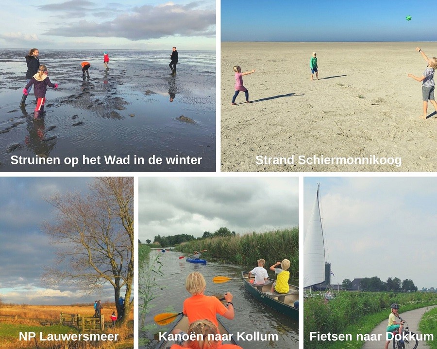 it Dreamlan in Friesland, Nederland collage activiteiten