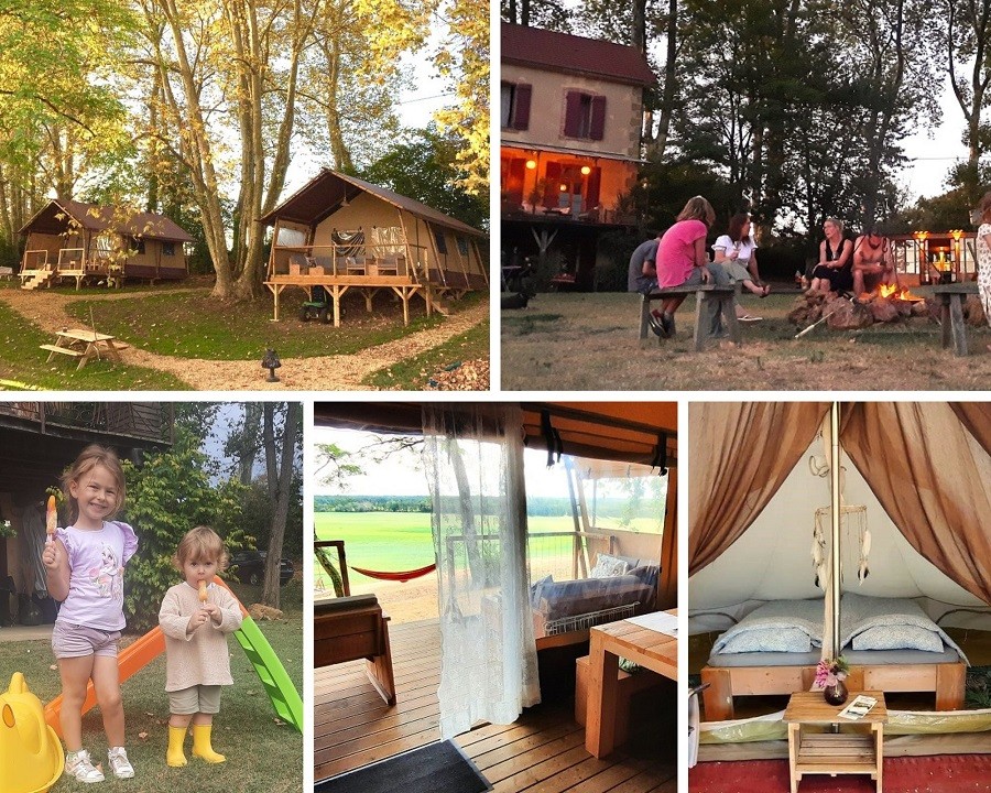 La Chouette in de Gers, Frankrijk collage 1 2024