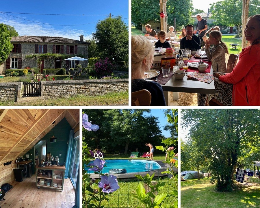 La Grosse Talle in Sepvret,  Frankrijk collage