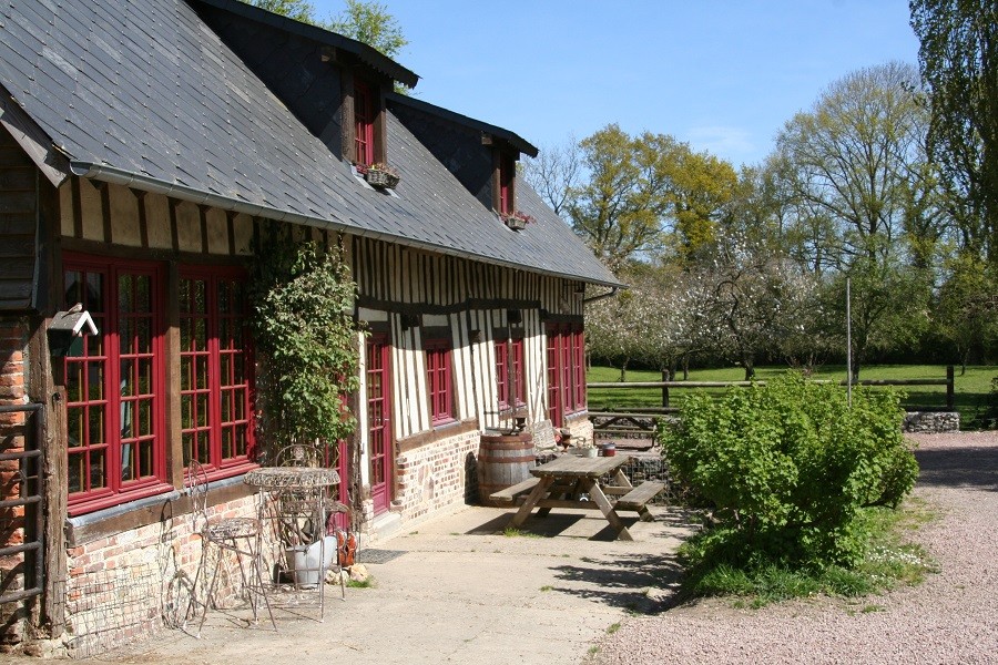 Le Lieu Thomain in Normandie, Frankrijk gite buiten 2