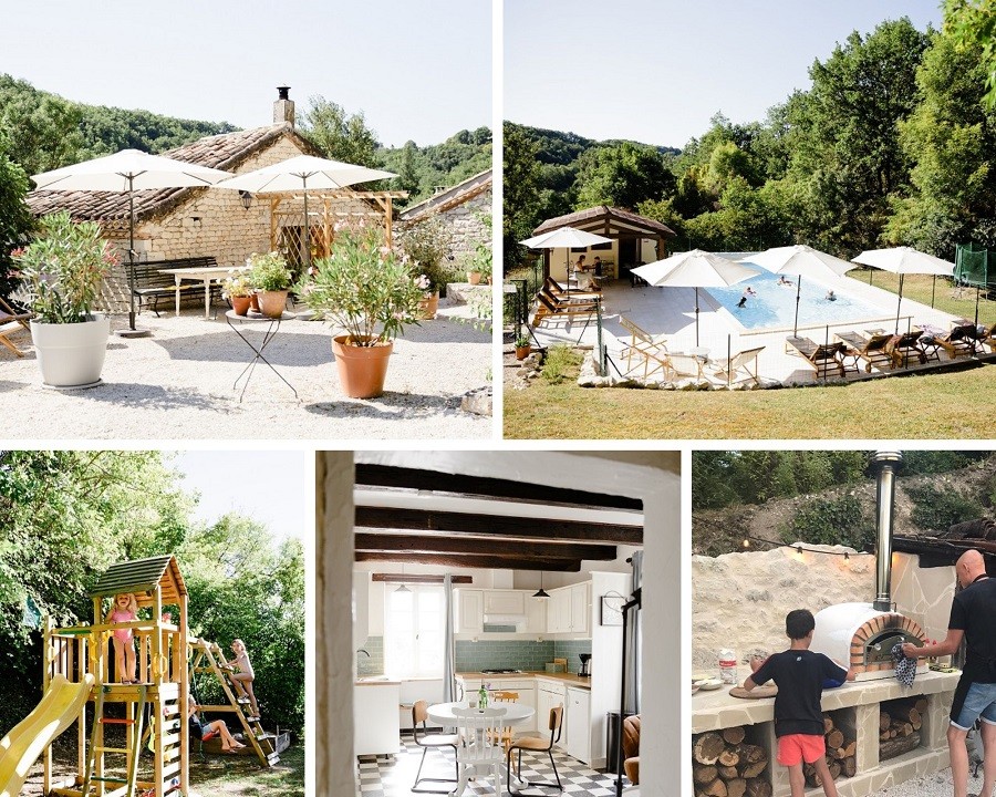 Le Petit Domaine de Touffailles, Frankrijk collage