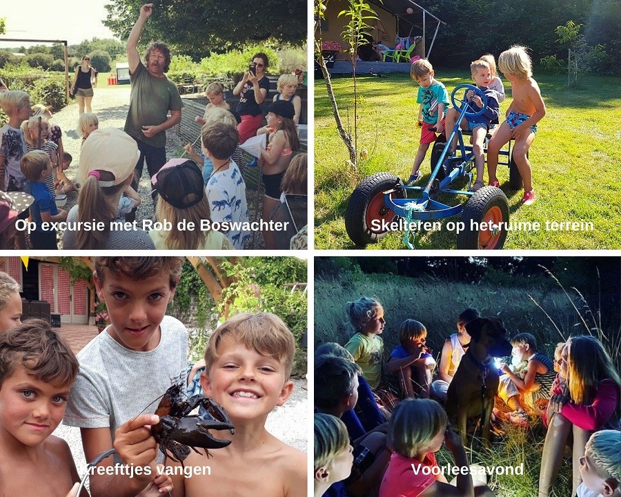 Moulin des Jarasses in Le Compas, Frankrijk collage activiteiten