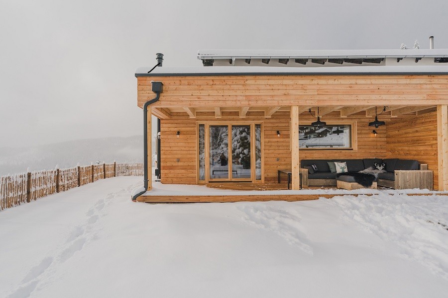 Nockalm Lodge in Karinthie, Oostenrijk Apartments Hochrindl-Daniela Ebner buiten