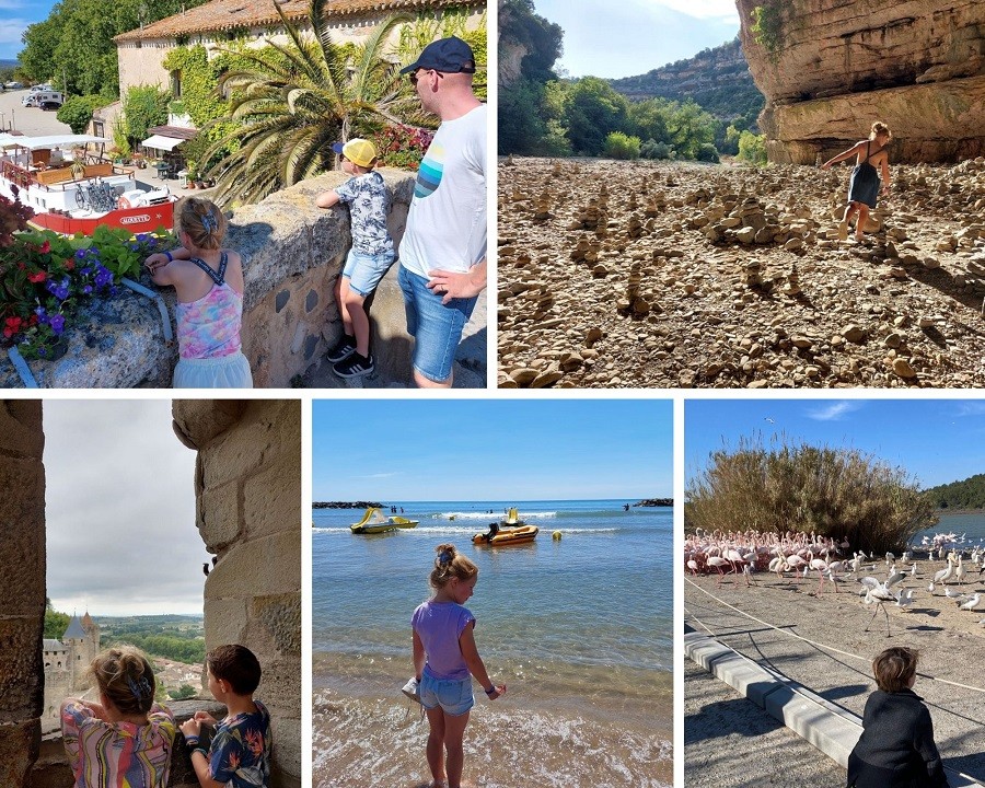 NOUS Lofts Zuid-Frankrijk collage omgeving september 2023