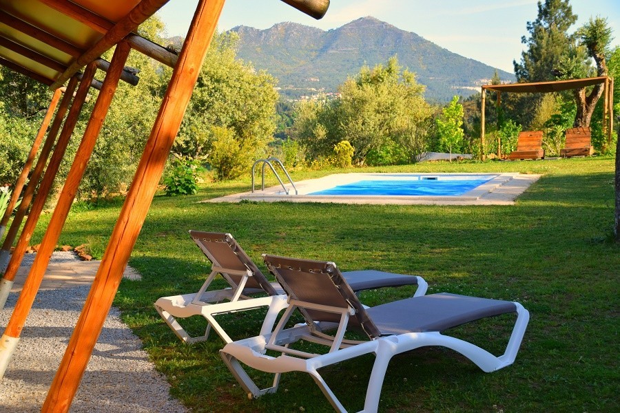 Quinta do Cascalhal safaritent met zwembad