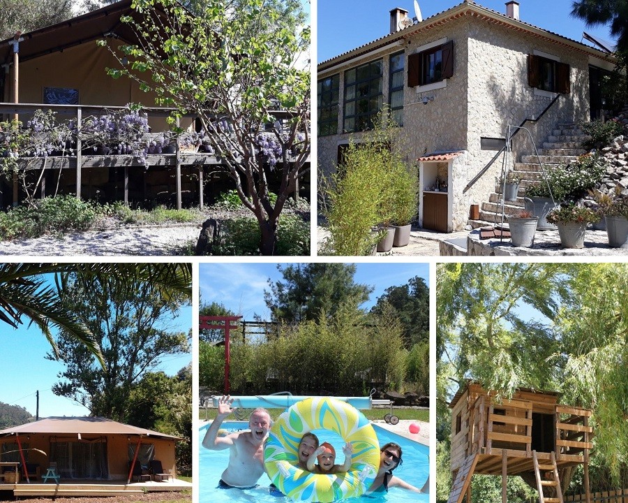 Quinta Japonesa Zilverkust, Portugal collage (1)