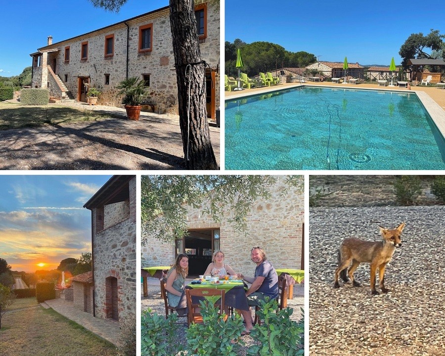 Roadtrip Toscane Tenuta Di Maro in Toscane, Italie collage