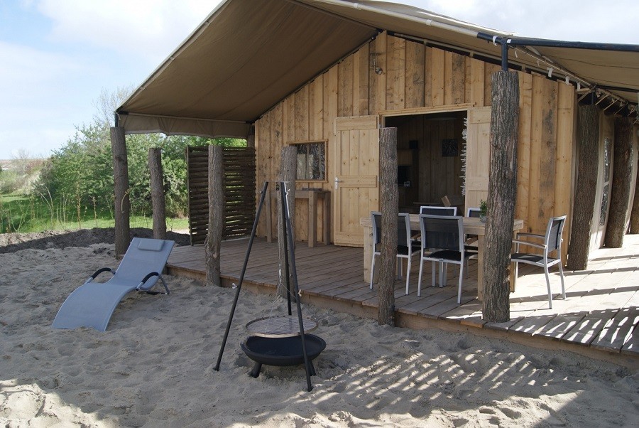 Strandpark De Zeeuwse Kust in Zeeland, Nederland Glamping