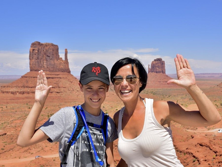 Travelnauts Amerika moeder en zoon