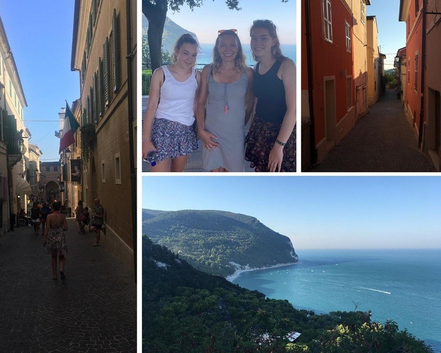 Vakantie in Le Marche, Italie Sirolo compilatie