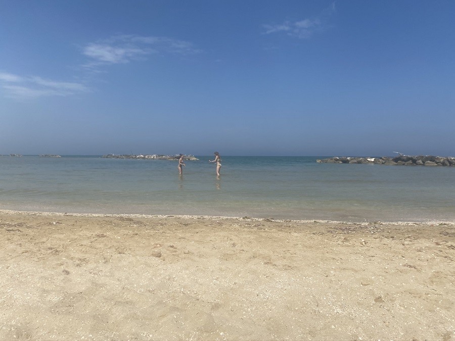 Vakantie in Le Marche, Italie strand Fosse Sejore