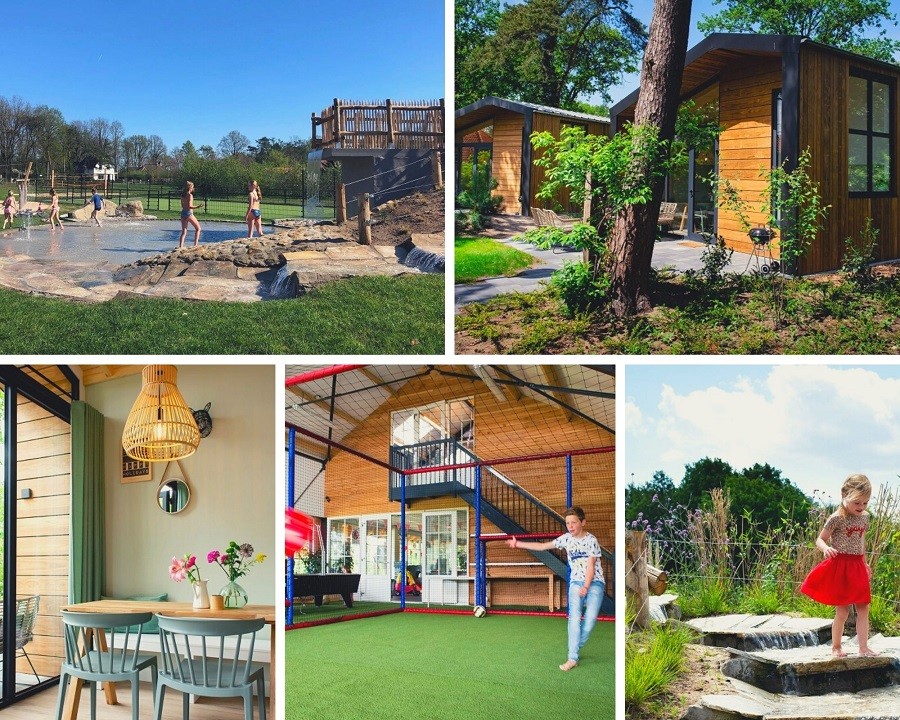 Vakantiepark Kleilutte in Twente collage