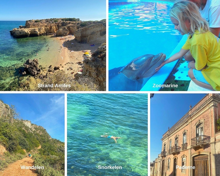 Vila do Ouro in de Algarve, Portugal collage omgeving