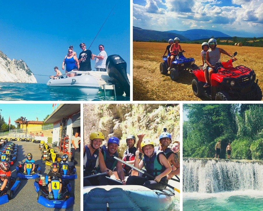 Villa Alwin Beach Resort in Cupra Marittima, Italie omgeving collage