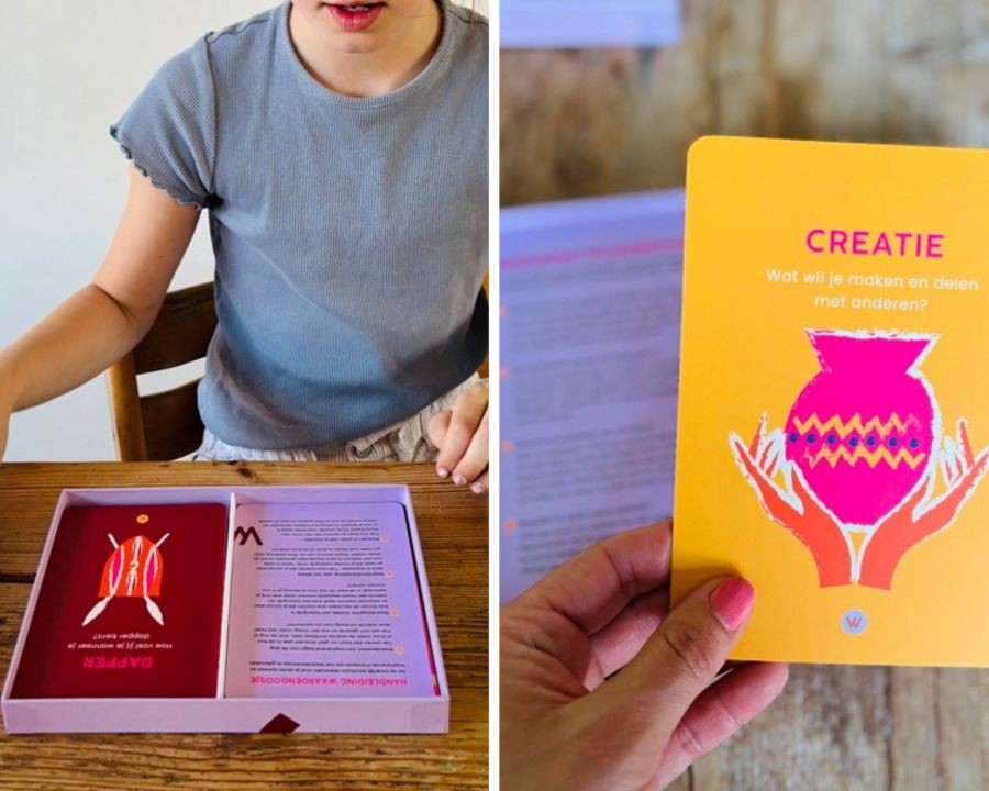 Waardendoosje collage